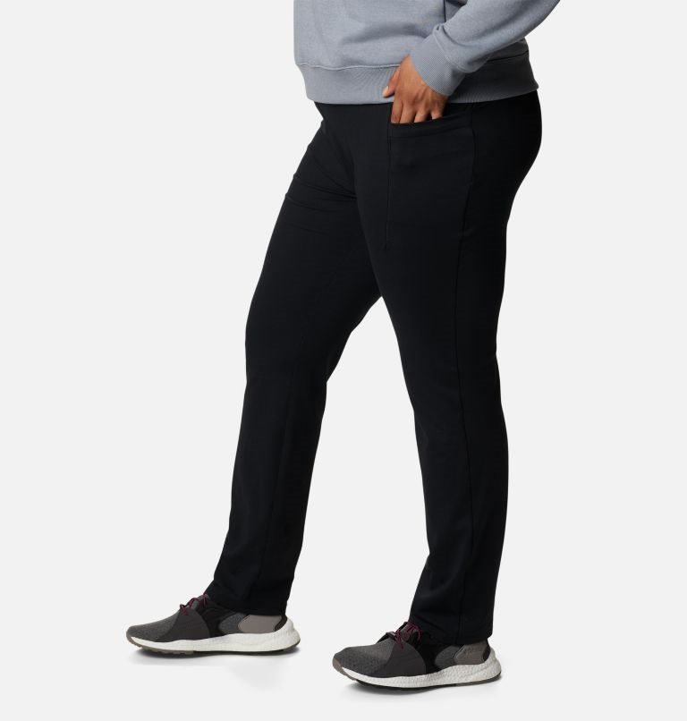 Women's Columbia Weekend Adventure Pants Black | Plus Size CA-D8L46